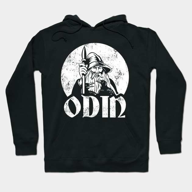 Mystic Odin Wanderer Viking Norse Valhalla Edda Ragnar Shirt Hoodie by stearman